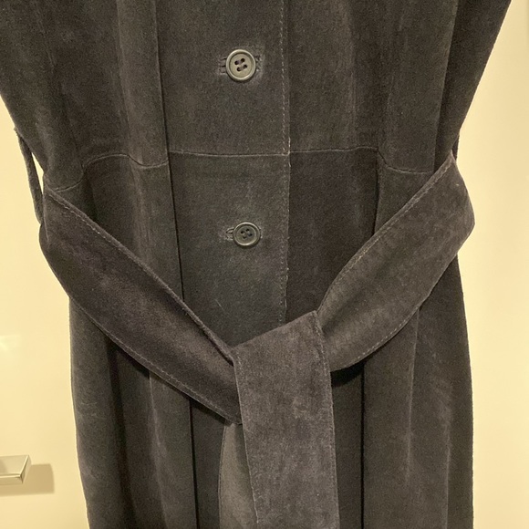 Parallel leather shirt dress - Picture 4 of 10